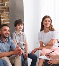 A happy family at Family Counseling in Peoria IL